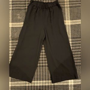 Nine West Black Pull-On Palazzo Pants MEDIUM